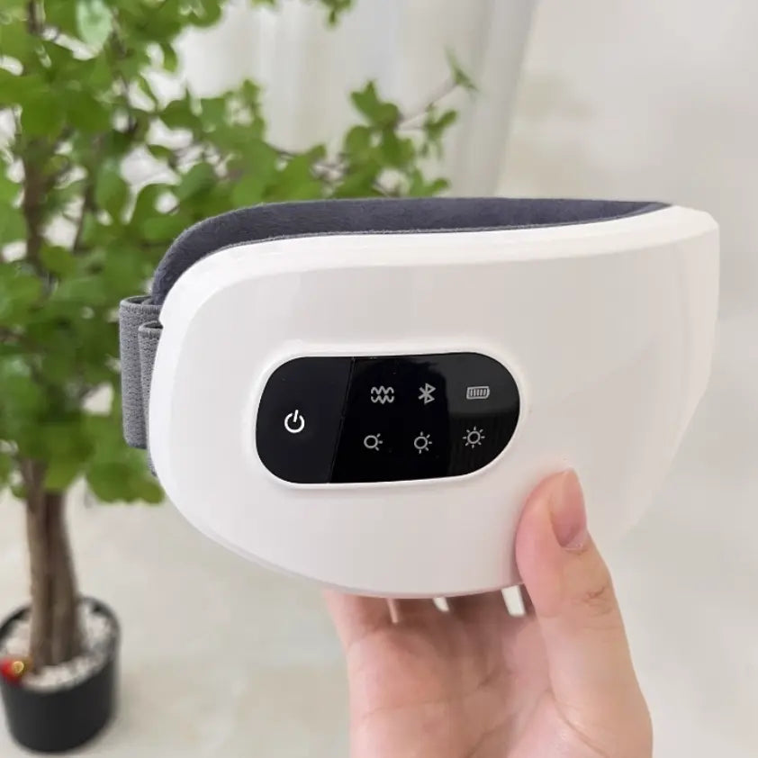Masque Massant Chauffant Bluetooth | Fatigue Oculaire Écran Ma boutique